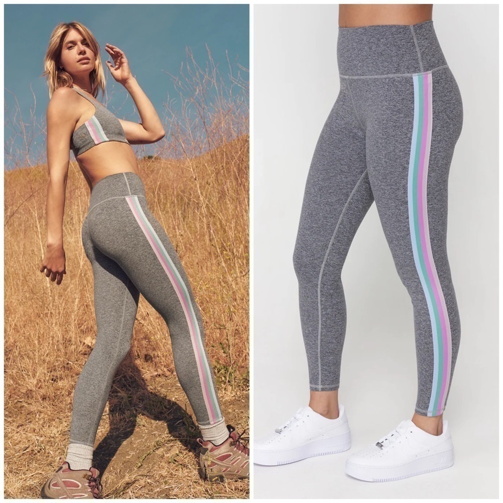 SPIRITUAL Gangster Intent Tech Jersey 7/8 Legging in Heather Grey